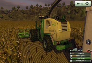 Krone Big X 1000 forage harvester v2.0