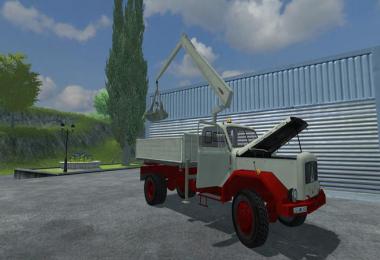 Magirus Ladekran mit Schaufel v1.0