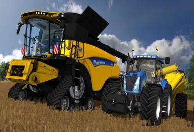 New Holland CR Combines v2.0 Washable