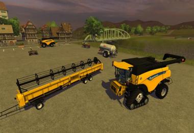 New Holland CR Combines v2.0 Washable