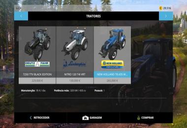 New Holland T8.435 Wheels v0.1