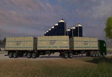 Randon BiTrem grain semi trailers v1.0