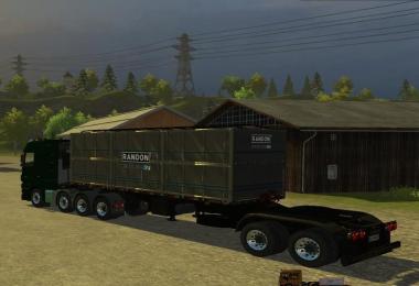 Randon BiTrem grain semi trailers v1.0