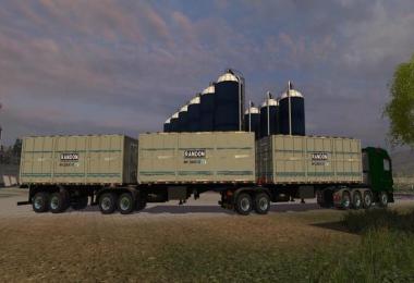 Randon BiTrem grain semi trailers v1.1