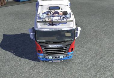 Sanya V Litvyak skin for Scania R and Streamline v2.0