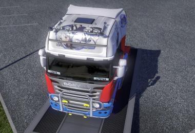 Sanya V Litvyak skin for Scania R and Streamline v2.0