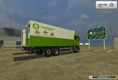 Scania P420 Kuhlaufbau v1.3