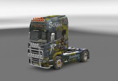 Scania R Reworked Prince of Persia Skin
