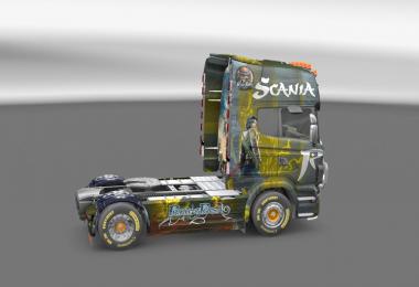 Scania R Reworked Prince of Persia Skin