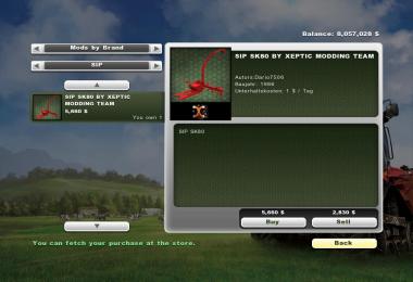 SIP SK 80 Silage v1.0