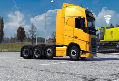 Volvo fh16 2012 8x4 taglift