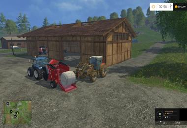 Kuhn Primor 3570 blower & feeder