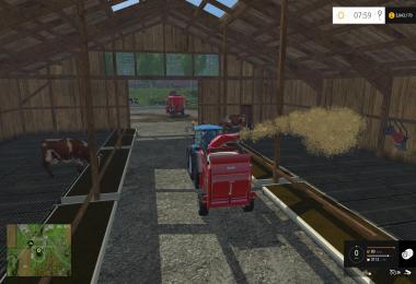 Kuhn Primor 3570 blower & feeder