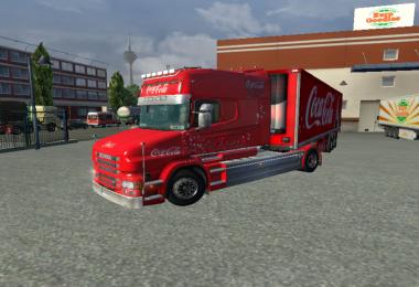 Coca Cola Weihanchtstruck with Trailer by GermanLKW 1.14x