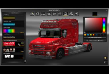Coca Cola Weihanchtstruck with Trailer by GermanLKW 1.14x