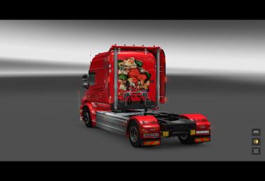 Coca Cola Weihanchtstruck with Trailer by GermanLKW 1.14x
