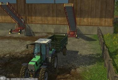 Conveyor belt for wood chips v1.1