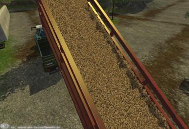 Conveyor belt for wood chips v1.1