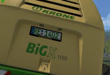 Krone BIG X 1100 BEAST v1.0