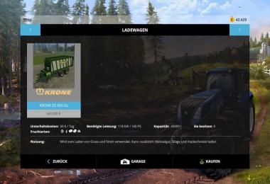 Krone ZX 450 GL v1.0