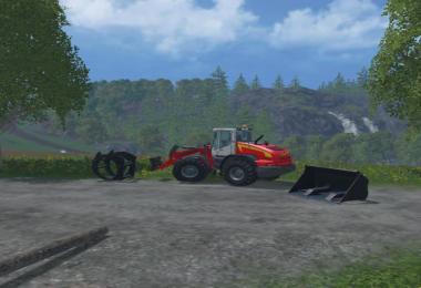 Liebherr L538 with Shovel and LogFork v1.0