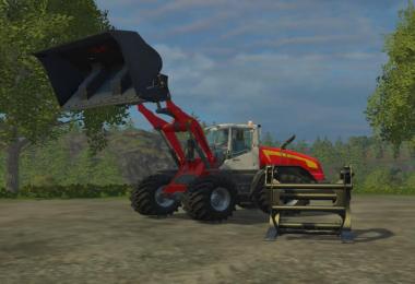 Liebherr L538 with Shovel and LogFork v1.0