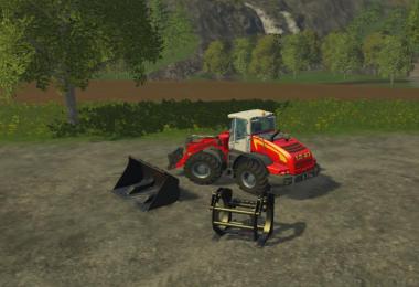 Liebherr L538 with Shovel and LogFork v1.0