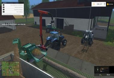 Loading table for wood chipper v1.0 Platzierbar