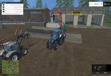 Loading table for wood chipper v1.0 Platzierbar