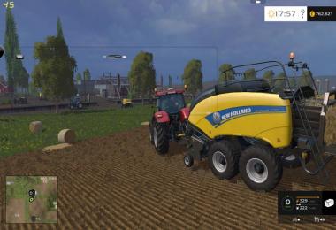 New Holland balers with realistic filling volume v1.0
