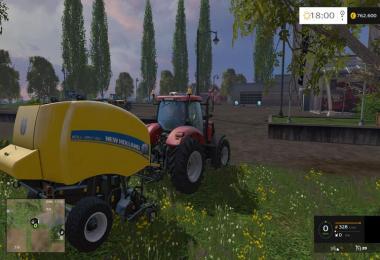 New Holland balers with realistic filling volume v1.0