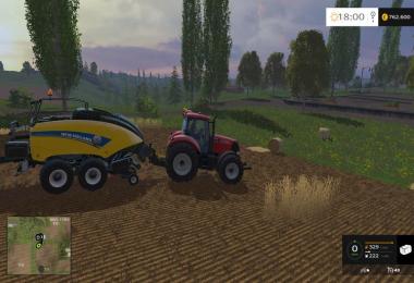 New Holland balers with realistic filling volume v1.0