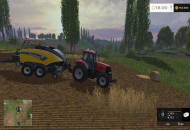 New Holland balers with realistic filling volume v1.0