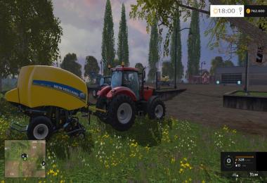 New Holland balers with realistic filling volume v1.0