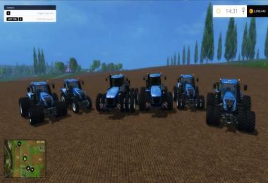 New Holland T Series Tractors Pack FS15