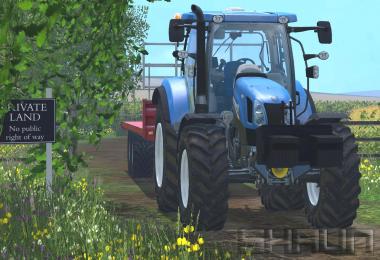 New Holland T6.160 without Loader Brackets