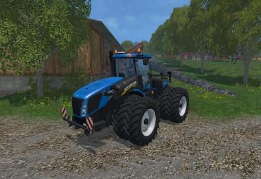New Holland T9560 changing tires v1.0