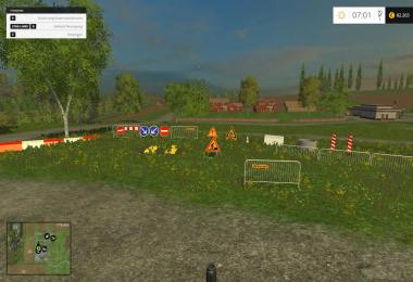 Placeable construction signs 1.1