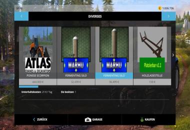 Repositionable Silagesilo v1.0