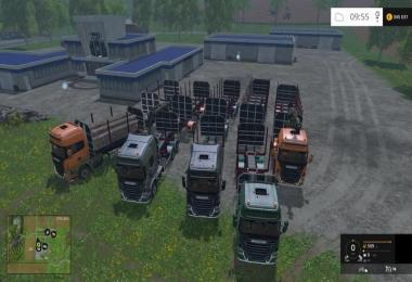 Scania 730 and Trailers v1.0