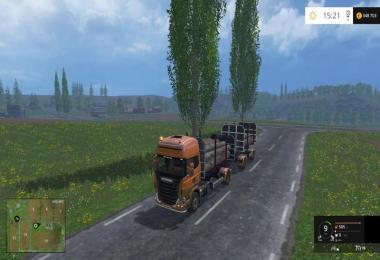 Scania 730 and Trailers v1.0