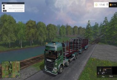 Scania 730 and Trailers v1.1