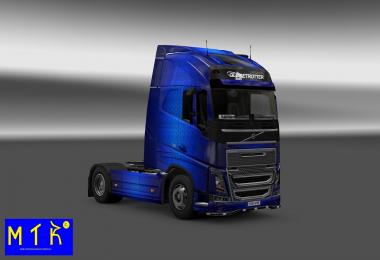 Skin Volvo FH 2012 Fantastic Blue