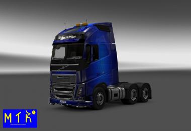 Skin Volvo FH 2012 Fantastic Blue