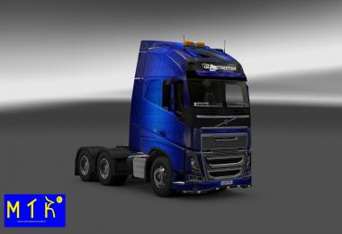 Skin Volvo FH 2012 Fantastic Blue