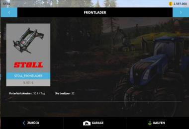 Stoll front loader v1.0 Bunt