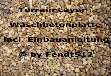 Terrain Layer washing concrete slab v1.0