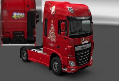 Weihnachtsskin Daf 6 v1.0 Beta