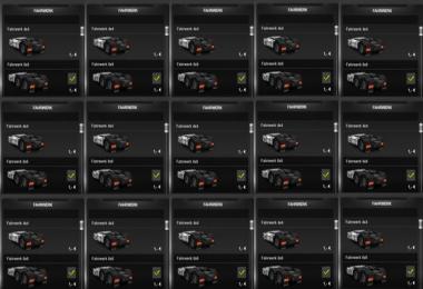 All wheel chassis for all trucks 4x4 6x6 v1.0