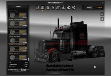 Bennekeben's Lowerd Peterbilt 389 Mod V1.0